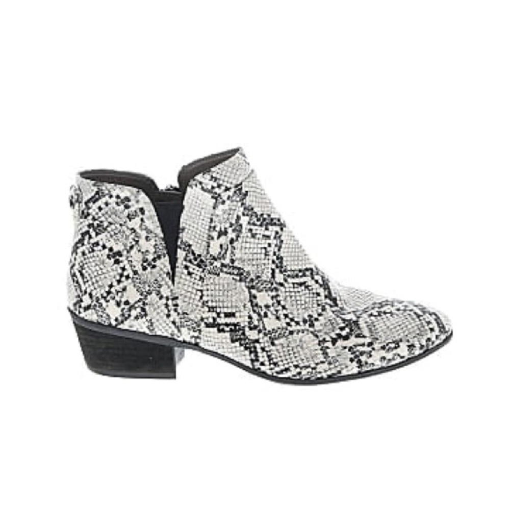 Circus by Sam Edelman Snakeskin Ankle Boots